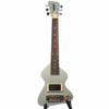 Erlewine Chiquita Travel Electric Guitar Silver Sparkle with Gig Bag Used card