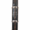 Close-up of Yamaha YFL-461II engraving showing Made in Japan and Silver 925 markings with surface scratches. card