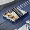 Alsip Guitars Tejas-T Trans-Blue-Jean Burst w/Maple Neck