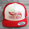 Ernie Ball P04160 Red with White Front and Red Eagle Logo Hat