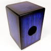 Latin Percussion Aspire Accents Cajon - Blue Burst Streak card