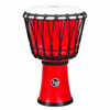 Latin Percussion LP World 7in Rope Circle Djembe Red card