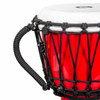 Latin Percussion LP World 7in Rope Circle Djembe Red card