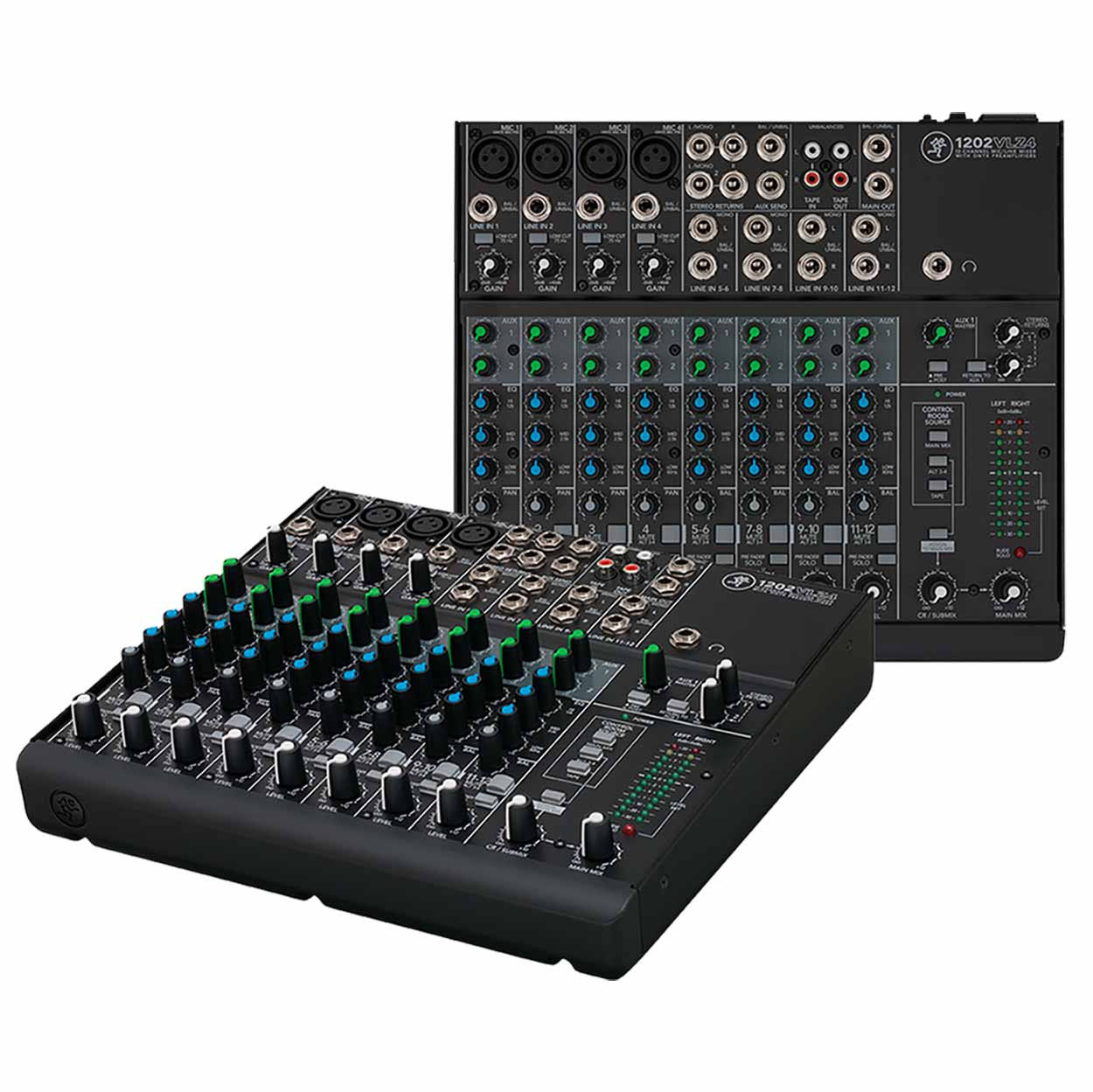 Mackie 1202VLZ4 12-Channel Compact Mixer - The Music Den