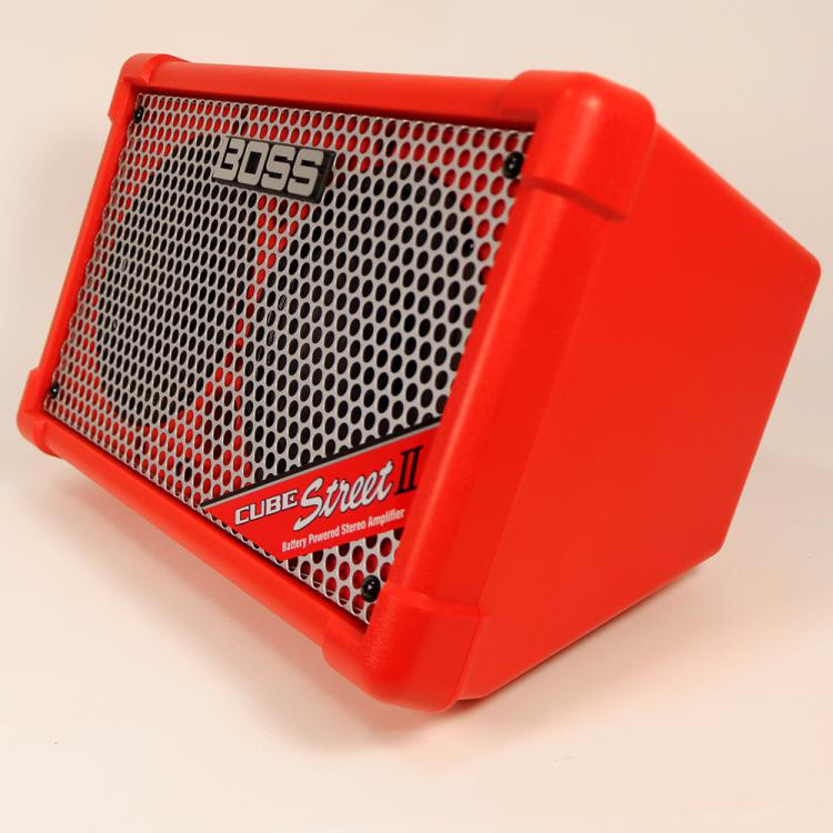 Roland CUBE Street II Battery Powered Combo Guitar Amp - Red - The