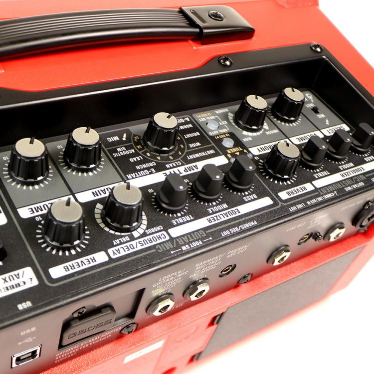 Roland CUBE Street II Battery Powered Combo Guitar Amp - Red - The