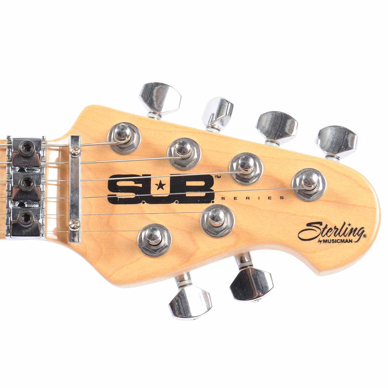 Sterling by Music Man AX4 Sub Series Transparent Blue USED - The