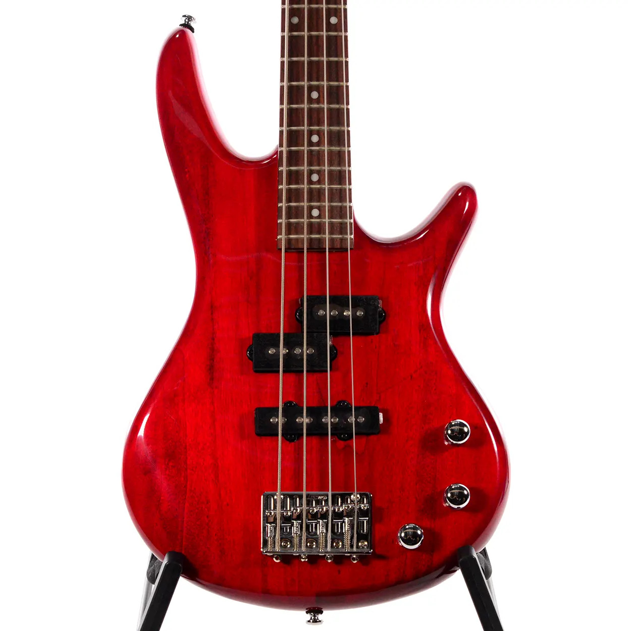 Ibanez Mikro Bass - Transprent Red - The Music Den