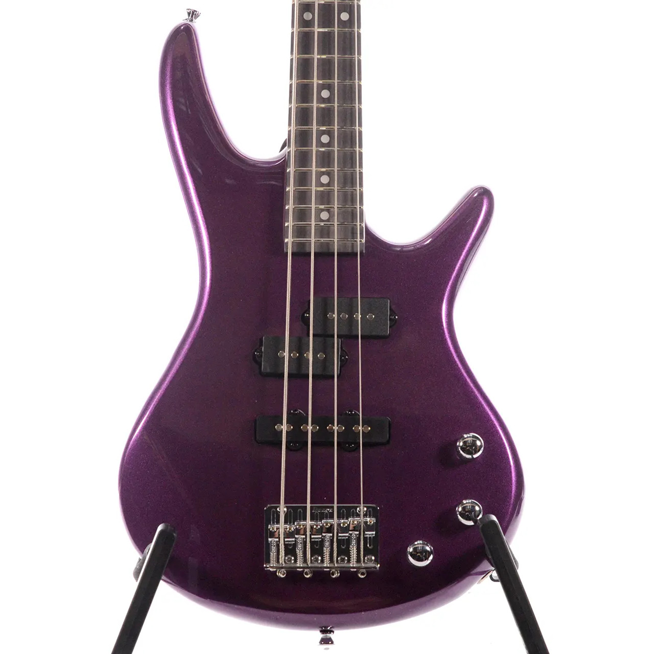 Ibanez Gio Mikro Series GSRM20 Electric Bass - Metallic Purple - The