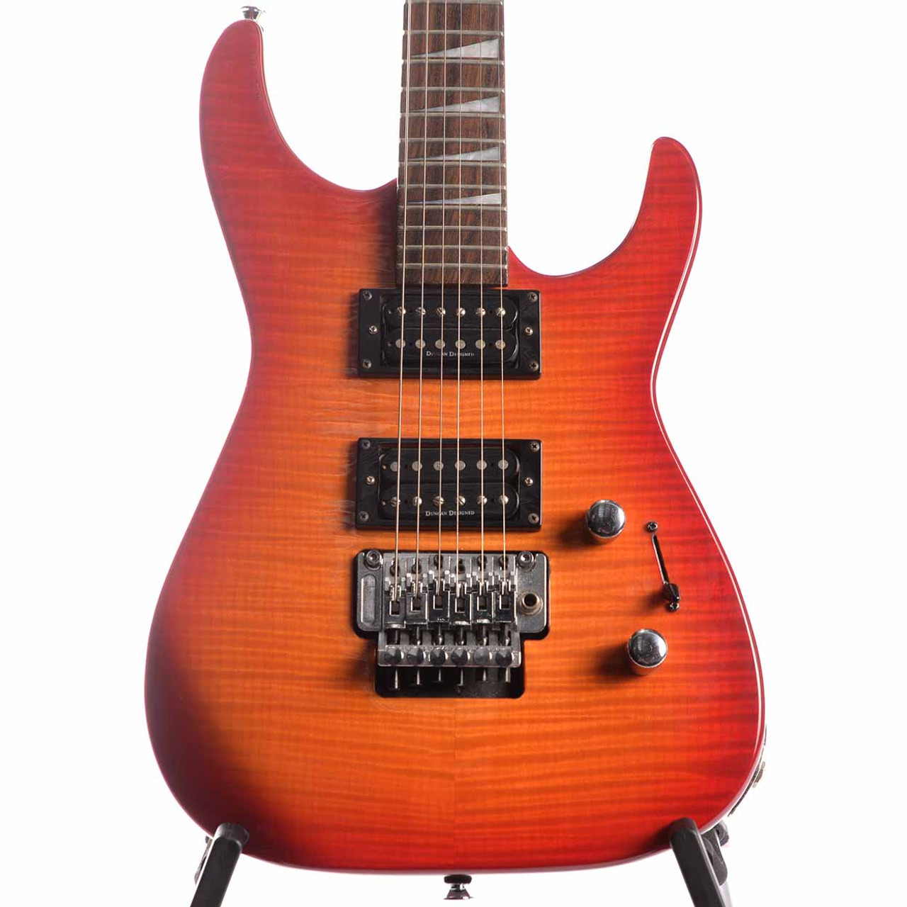 Jackson DX10D Electric Sunburst Floyd Rose USED The Music Den