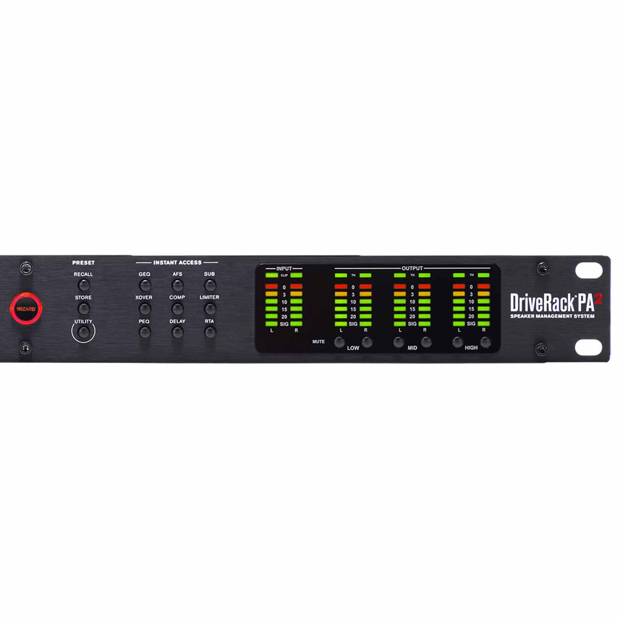 DriveRack PA2 Speaker Management System - The Music Den