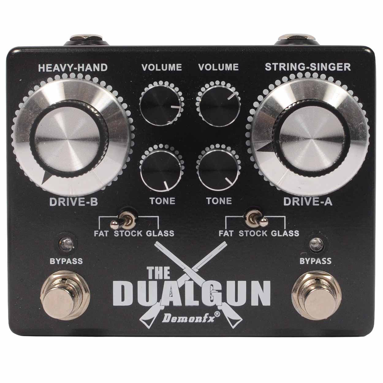 Demon-FX The Dual Gun Effect Pedal Overdrive Used - The Music Den
