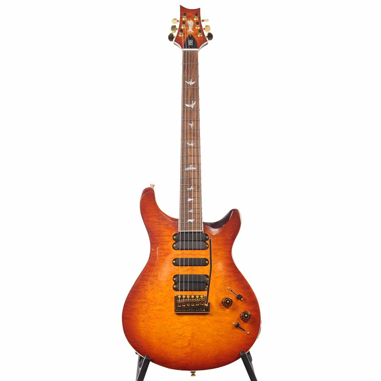 Replica* PRS 513 Electric Guitar Amber with PRS HS Case - The