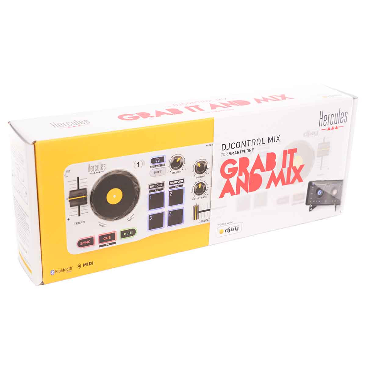 Hercules DJ DJControl Mix DJ Controller for iOS and Android