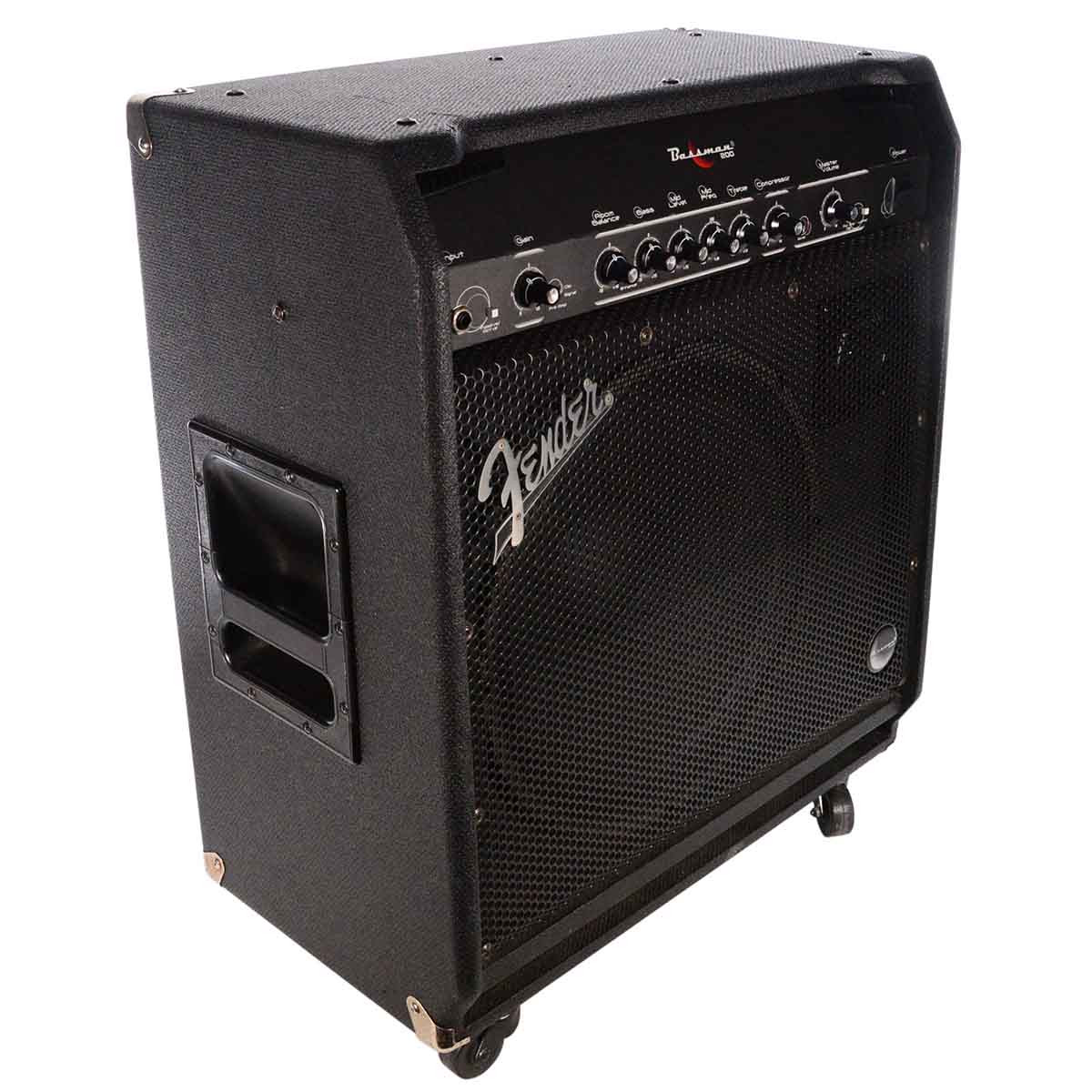 Fender Bassman 200 Combo Bass Amplifier USED - The Music Den Fender Bassman 200 Combo Bass Amplifier USED - The Music Den