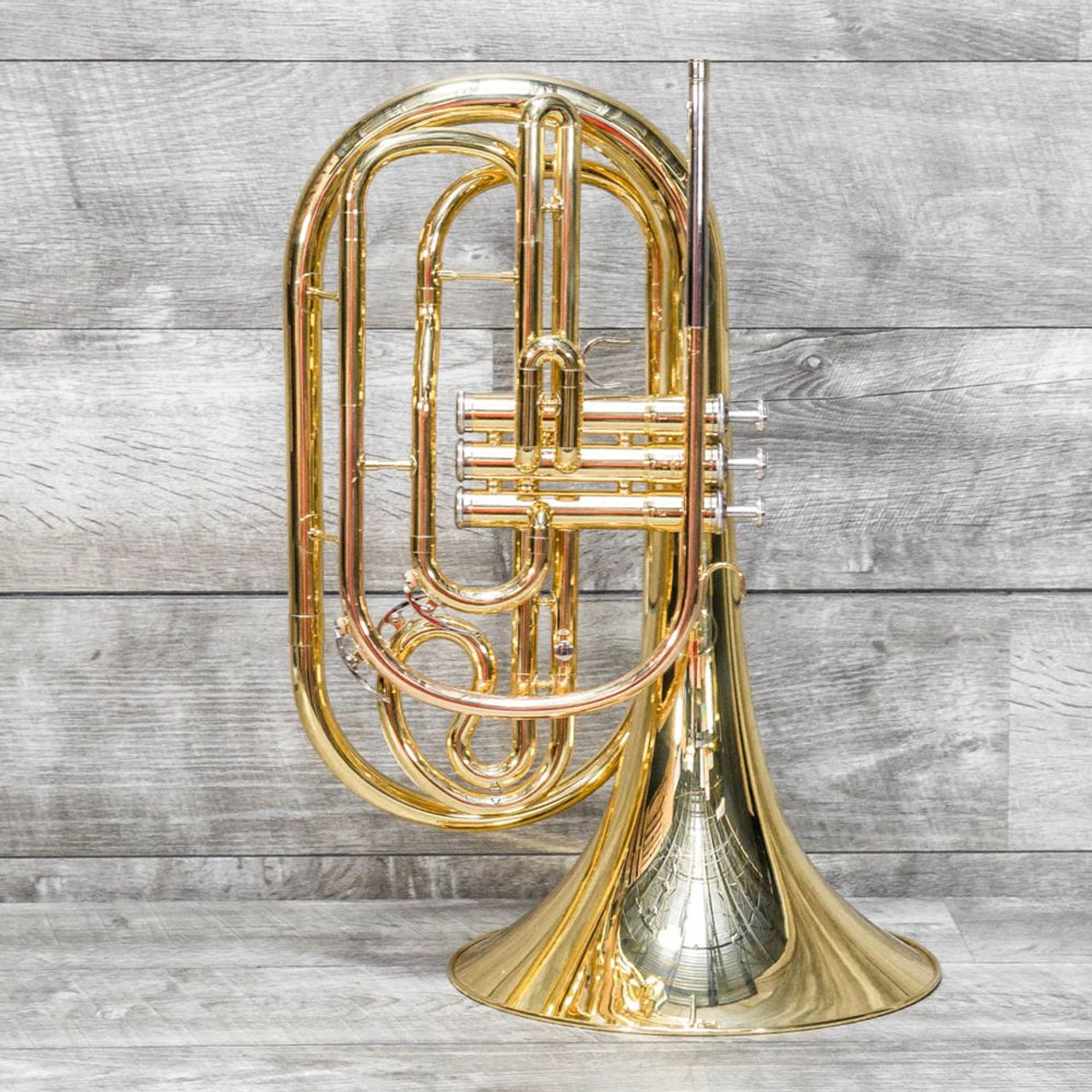 Marching　French　Den　Horn;　YHR-302M　Of　Bb　The　Music　Yamaha　Key