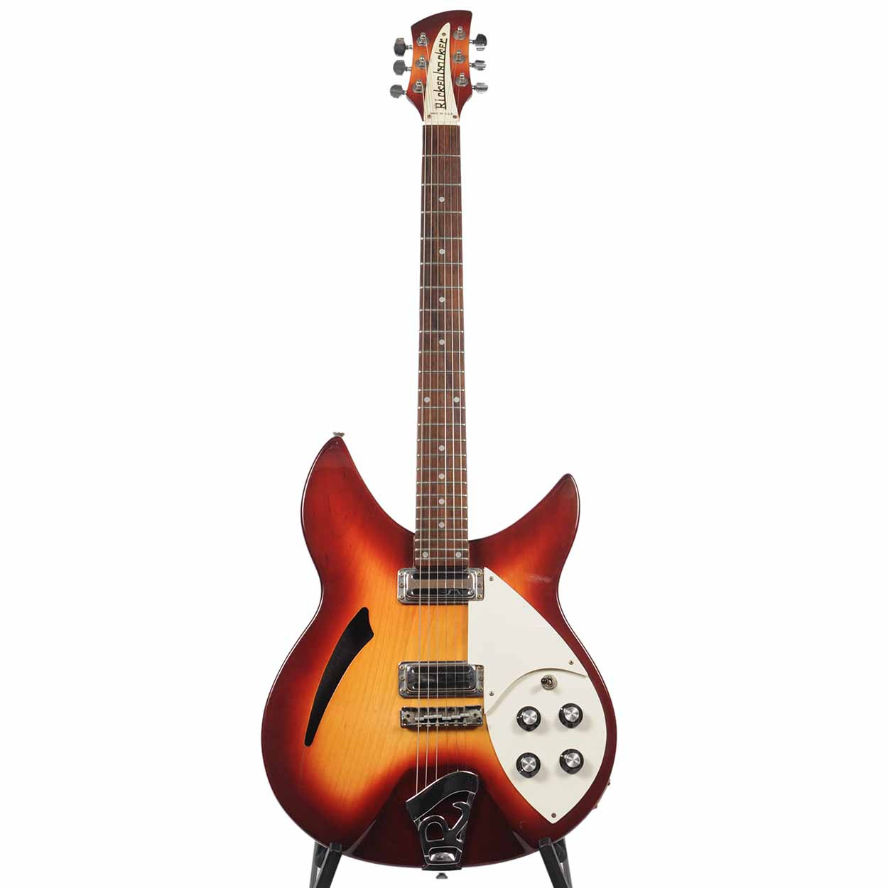 Used Rickenbacker Style COPY w/Real Rickenbacker Parts - The Music Den