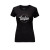 Taylor Ladies Logo T, Black/White Emblem - L Taylor Ladies Logo T, Black/White Emblem - L