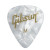 Gibson Pearloid White Picks, 12 Pack, Medium Gibson Pearloid White Picks, 12 Pack, Medium