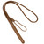 Ukulele Strap Leather Braid - Brown Ukulele Strap Leather Braid - Brown