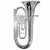 King 2280SP Legend Soloist 4-Valve Euphonium - Silver Plated