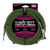 10' Braided Straight / Angle Instrument Cable - Black / Green 10' Braided Straight / Angle Instrument Cable - Black / Green