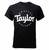 Taylor Basic Black Logo T-Shirt - S Taylor Basic Black Logo T-Shirt - S