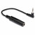 Hosa 1/4 in TRS to Right-angle 3.5 mm TRS - Headphone Adapter
