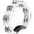 Meinl Percussion Headliner® Series Hand Held ABS Tambourine - White
