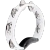 Meinl Percussion Headliner® Series Hand Held ABS Tambourine - White