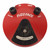 Front view of the Dallas-Arbiter Fuzz Face fuzz effects pedal displaying the Volume and Fuzz controls, footswitch, and classic round red enclosure. Front view of the Dallas-Arbiter Fuzz Face fuzz effects pedal displaying the Volume and Fuzz controls, footswitch, and classic round red enclosure.