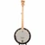 Deering Goodtime 5-String Banjo with Case - Natural - Gumby Headstock - Used