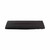 Folded On Stage black keyboard dust cover shown flat for compact storage. Folded On Stage black keyboard dust cover shown flat for compact storage.