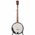 Lyle 1970s 5-String Closed Back Eagle Resonator Banjo with Original Case - Natural - Used Lyle 1970s 5-String Closed Back Eagle Resonator Banjo with Original Case - Natural - Used