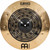 Top view of the Meinl Classics Custom Dual 18-inch crash cymbal with dual-finish playing surface and black center. Top view of the Meinl Classics Custom Dual 18-inch crash cymbal with dual-finish playing surface and black center.
