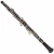 Full view of Selmer 1492B student oboe with black body and silver-colored keywork.