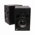 Angled front view of two Event Tuned Reference 6 studio monitors showing the black cabinets, tweeters, front ports, and woofers. Angled front view of two Event Tuned Reference 6 studio monitors showing the black cabinets, tweeters, front ports, and woofers.