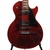 Front close-up of 2020 Gibson Les Paul Studio in Wine Red showing dual humbuckers, black pickguard, chrome bridge and four control knobs.