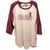 PRS Guitars Fine Handcrafted Guitars Raglan Shirt Dark Plum, Small PRS Guitars Fine Handcrafted Guitars Raglan Shirt Dark Plum, Small