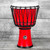 Latin Percussion LP World 7in Rope Circle Djembe Red Latin Percussion LP World 7in Rope Circle Djembe Red