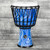 Latin Percussion LP World 7in Rope Circle Djembe Blue Marble Latin Percussion LP World 7in Rope Circle Djembe Blue Marble