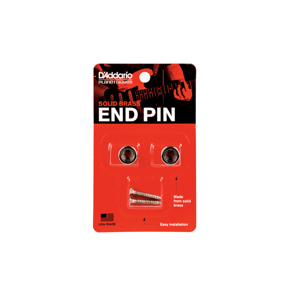  Solid Brass End Pins - Chrome (Pair) card