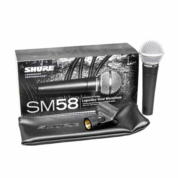 Shure SM58 Dynamic Vocal Microphone card