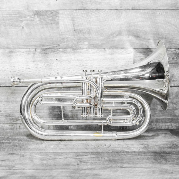 King 1124SP Marching Baritone Silver USED