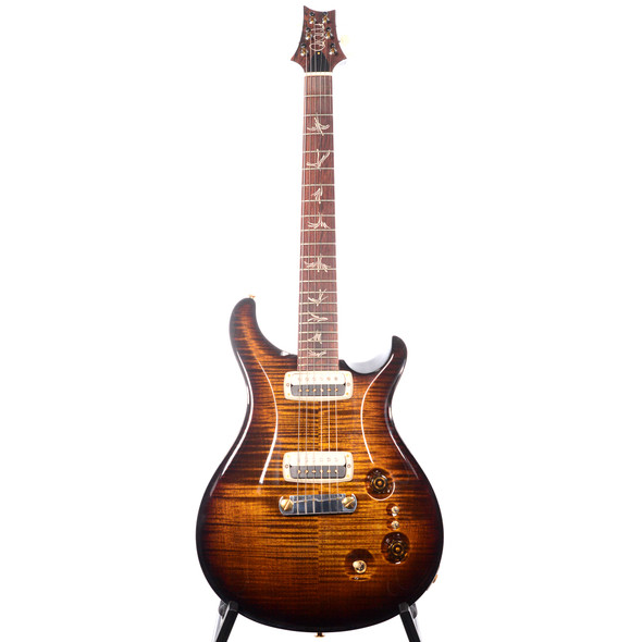 PRS Paul's Guitar 2022 - 10 Top, Black Gold Burst front full view