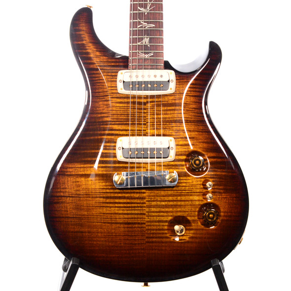 PRS Paul's Guitar 2022 - 10 Top, Black Gold Burst close-up front