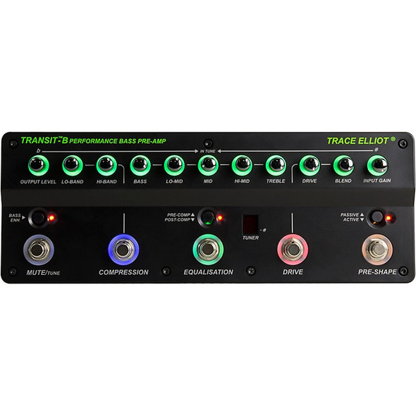Hartke Bass Attack VXL Tone-Shaper Pre Amp Bass Effects Pedal USED