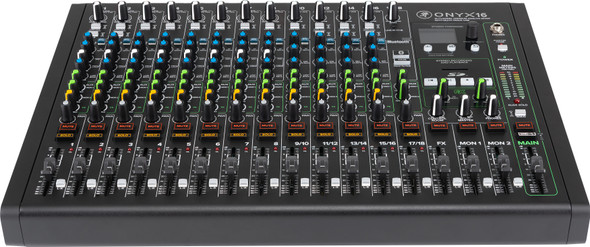 16-Channel Premium Analog Mixer with Multi-Track USB
