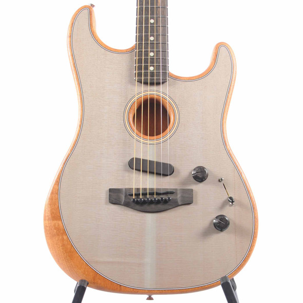 Fender American Acoustasonic™ Stratocaster® - Transparent Sonic Blue