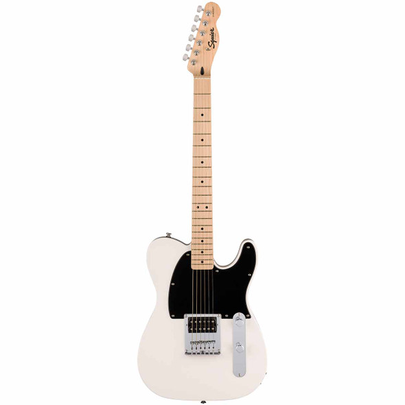 Squier Sonic™ Esquire® H - Arctic White, Maple, Black Pickguard Front